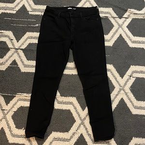 Black skinny jeans